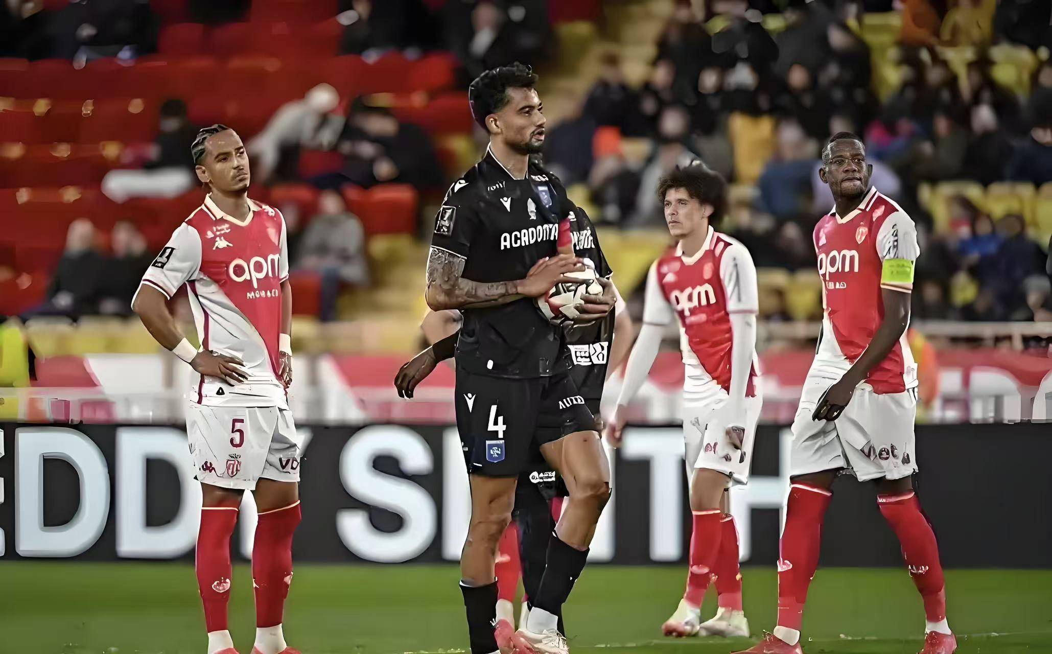 关于摩纳哥遭遇惨败，保级形势险峻的信息